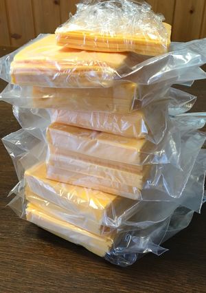 コストコ☆私流スライスチーズの保存-レシピのメイン写真