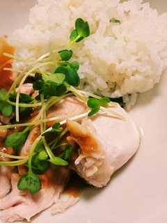 さっぱりがっつり鶏むねご飯-レシピのメイン写真