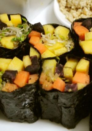 ローフード♪野菜海苔巻き-レシピのメイン写真