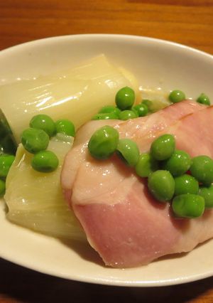 白ねぎのコンソメ煮♬-レシピのメイン写真