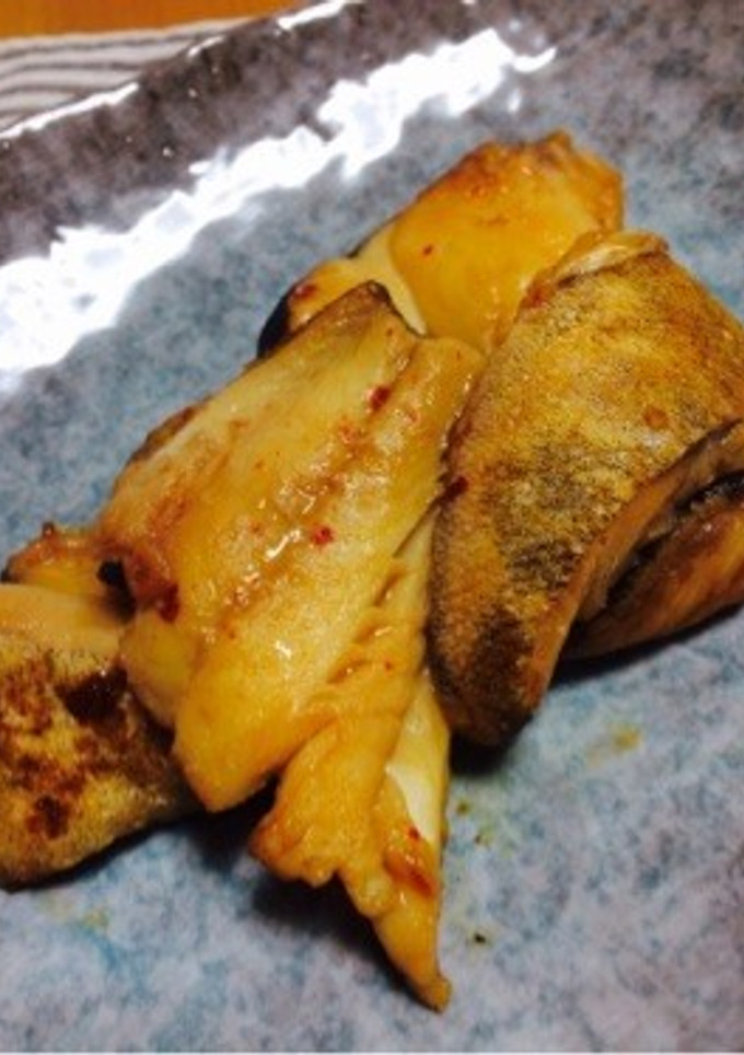 キムチ鍋の素で！たらの焼き物-レシピのメイン写真