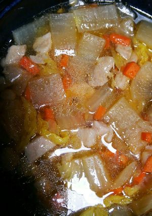 豚肉と、野菜のコンソメ煮-レシピのメイン写真