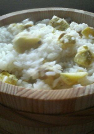 秋味　栗ご飯-レシピのメイン写真