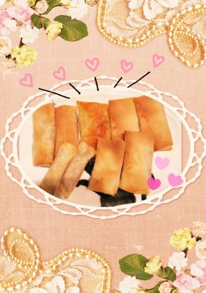簡単 揚げないツナチーズ春巻き-レシピのメイン写真