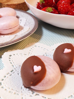♥️春のデザート*苺モナカ♥️-レシピのメイン写真