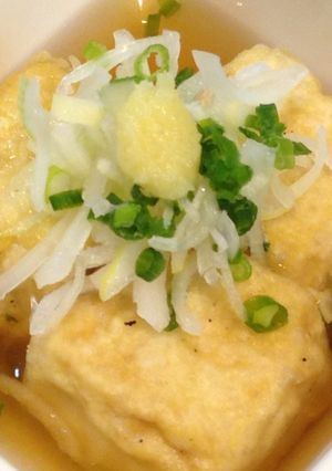 ダシまで飲める♪揚げ出し豆腐-レシピのメイン写真
