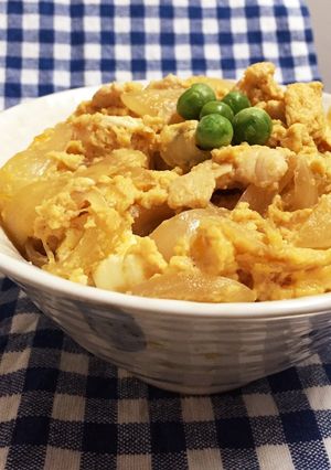 簡単フライパンで！我が家の親子丼-レシピのメイン写真