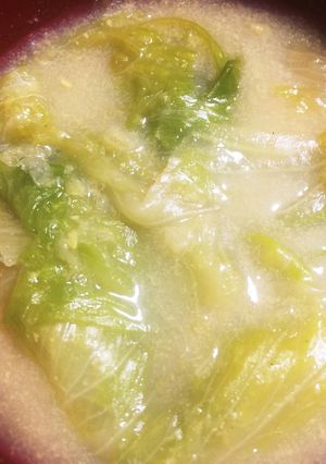 包丁いらず！レタスとコーンの中華スープ-レシピのメイン写真