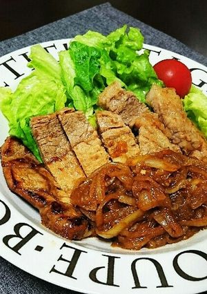 うまソースでお手軽トンテキ☆-レシピのメイン写真