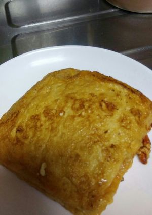 厚揚げのチーズシソサンド-レシピのメイン写真