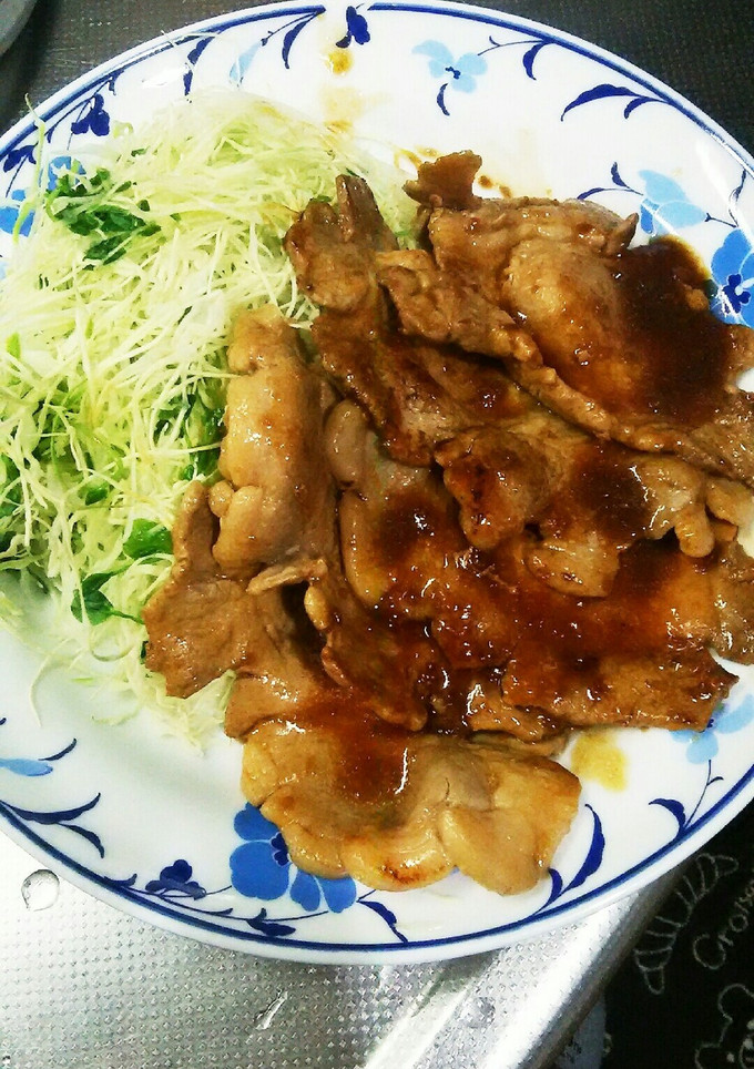 超簡単！豚の生姜焼き-レシピのメイン写真
