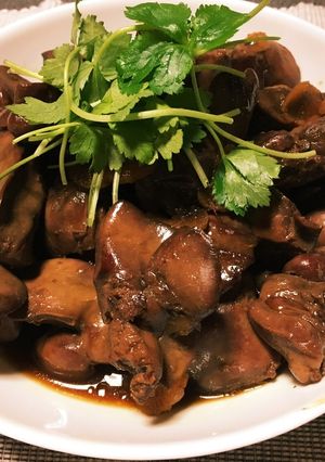 鳥肝の氷結(パイナップル)煮-レシピのメイン写真