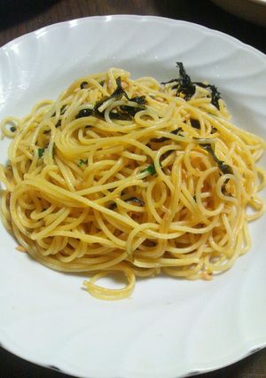 簡単ツナのりパスタ-レシピのメイン写真