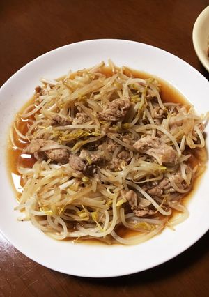 豚もやしポン酢炒め-レシピのメイン写真