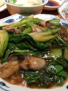牡蠣と青梗菜のオイスターあんかけ-レシピのメイン写真