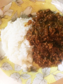 時短☆ゆで卵入りひき肉カレー☆-レシピのメイン写真