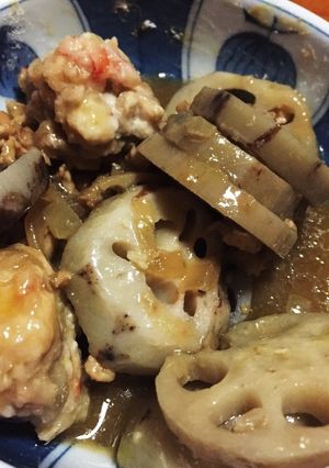 つくね蓮根-レシピのメイン写真