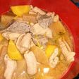 モツ煮込み・かりん液で作ってみたよ