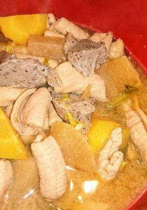 モツ煮込み・かりん液で作ってみたよ-レシピのメイン写真