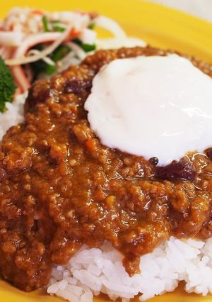 ☆絶品甘口キーマカレー☆お豆たっぷり-レシピのメイン写真