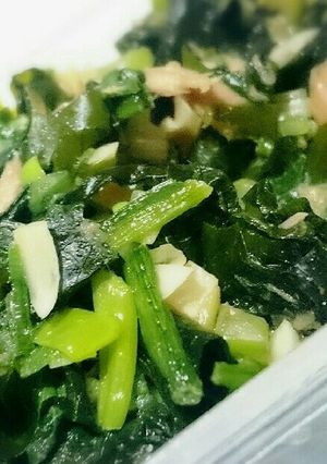 わかめのおつまみ。にんにく！ごま油！-レシピのメイン写真