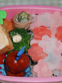 お花畑のお弁当-レシピのメイン写真