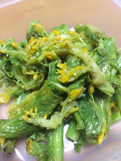 実は栄養満点 菜花サラダ-レシピのメイン写真
