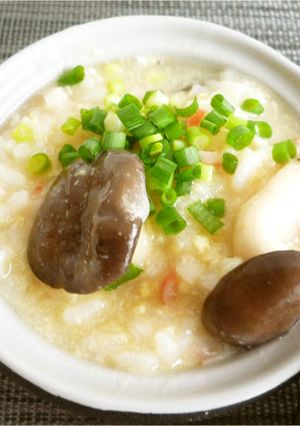 霜降りひらたけの雑炊-レシピのメイン写真