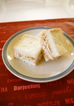 ポリポリ食感☆ツナたくサンド♪-レシピのメイン写真
