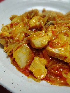 鶏胸肉とモヤシのトロ〜りキムチ餡かけ☆-レシピのメイン写真