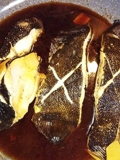 フライパンで鰈の煮付け-レシピのメイン写真