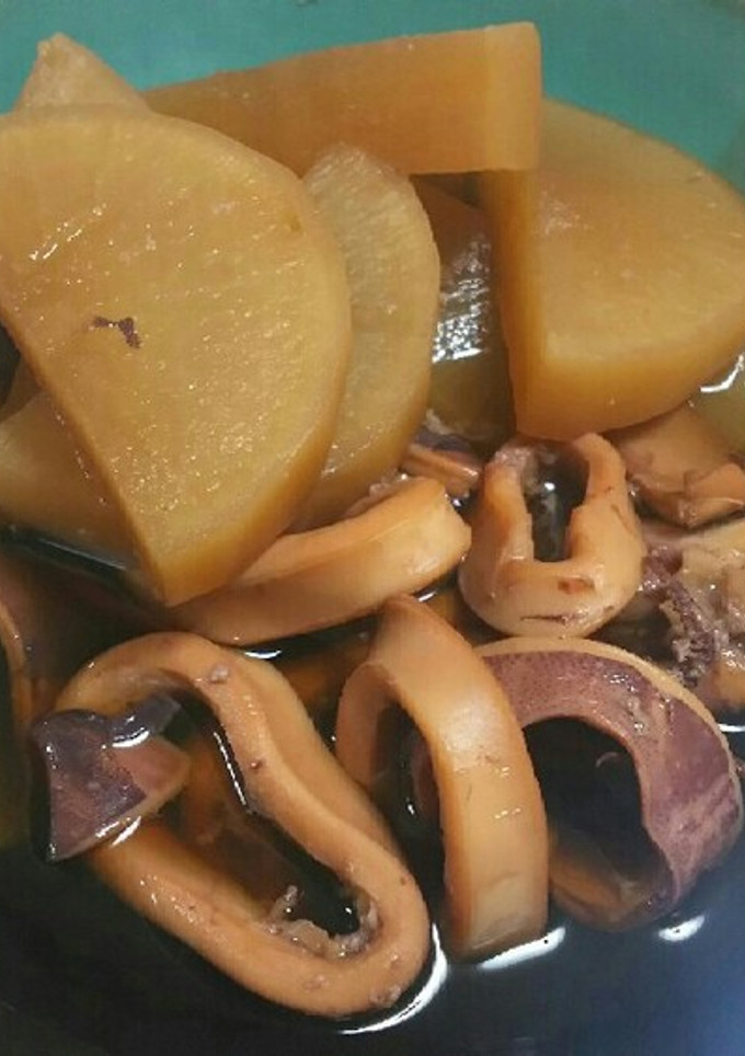 イカと大根の煮物-レシピのメイン写真