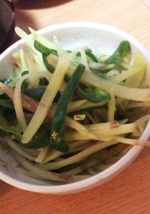 じゃがいもとピーマンの中華炒め-レシピのメイン写真
