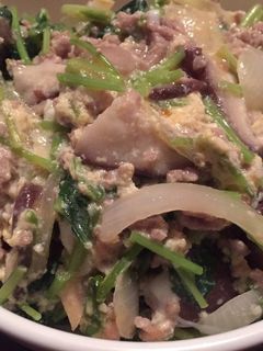 ミンチ丼-レシピのメイン写真