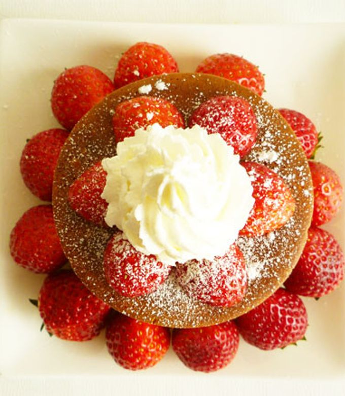 いちごのパンケーキ-レシピのメイン写真