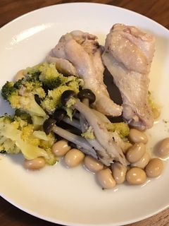 手羽元と大豆の煮込み-レシピのメイン写真