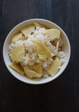 筍と油揚げの炊き込みご飯-レシピのメイン写真