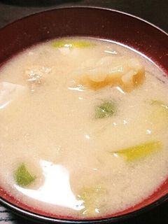 簡単すいとん味噌汁-レシピのメイン写真