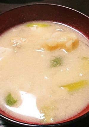 簡単すいとん味噌汁-レシピのメイン写真
