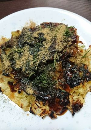 じゃがいもであっさり軽めのお好み焼き-レシピのメイン写真