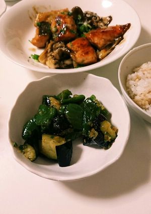 茄子とピーマンの大葉味噌-レシピのメイン写真