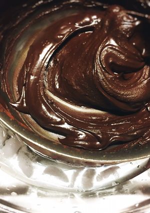 糖質制限◆簡単ガナッシュ風チョコクリーム-レシピのメイン写真