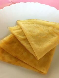 簡単!すぐ焼けるもちもちクレープ生地-レシピのメイン写真