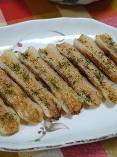 ちくわのめんたいマヨ焼き。-レシピのメイン写真