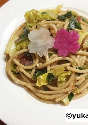 ＊マクロビ＊生姜風味の和風スパゲティ-レシピのメイン写真