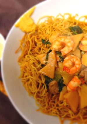 餃子の王将ラーメンdeかた焼きそば☆☆☆-レシピのメイン写真