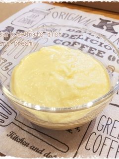 簡単で低糖質♡万能カスタードクリーム☆-レシピのメイン写真