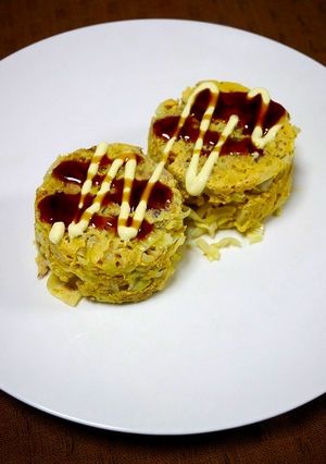 レンジで簡単！カップでサバキャベツ-レシピのメイン写真