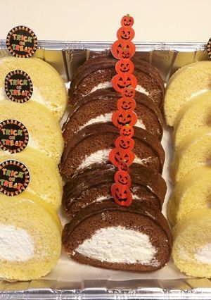 ふわふわロールケーキ♪-レシピのメイン写真