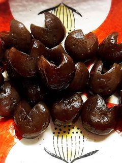 簡単!玉こんにゃくのハート形ピリ辛煮物♪-レシピのメイン写真